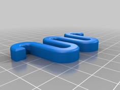 King Ranch Logo 3D Printer Model