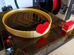 Heart Crown 3D Printer Model