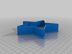 Star (Cookie Cutter) 3D Printer Model