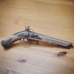 Old Pistol 3D Printer Model