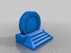 Stargate Coaster Set (Coasters And Holder) 3D Printer Model