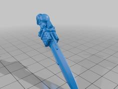 40k Galactus Dreadnought Sword 3D Printer Model