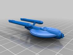 Star Trek TOS Bonaventure Class 3D Printer Model