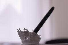 Splashing Pen Holder 3D Printer Model