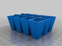 Customizable Garden Hydroponic Tray 3D Printer Model