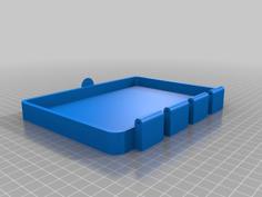 Box With Cover, Hinge And Lock 3D Printer Model