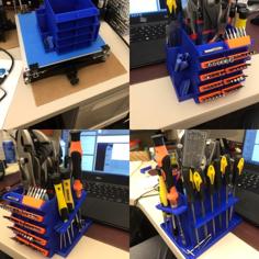 Desktop Tool Organizer 3D Printer Model