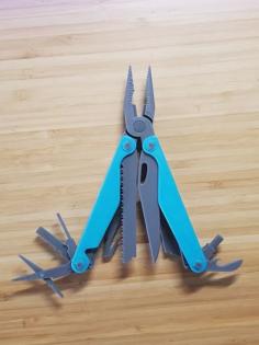 Pliers Multitool 3D Printer Model