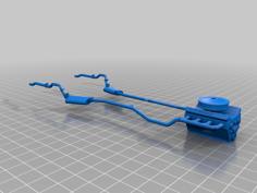 Small Block Chevy Engine 3D Printer Model