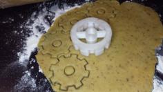 Steampunk Gear Cookie Cutter 3D Printer Model