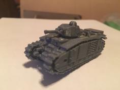 Flammwagen B-2 (f) (1/100) 3D Printer Model