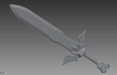 Legend Of Zelda Wind Waker Master Sword 3D Printer Model