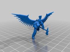 Angel Warrior 3D Printer Model