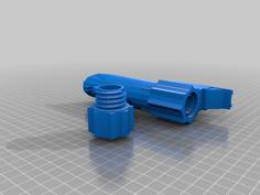 Star Wars Blaster With Light Saber Baenet 3D Printer Model