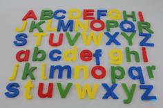 Letters / Alphabet 3D Printer Model