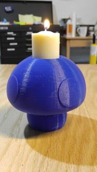 TeeMo’s Shroom Tealight Candle Holder 3D Printer Model