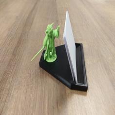 Base For Yoda Businesscard Holder 3D Printer Model