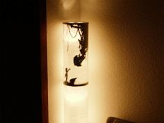 GlaDOS Lamp Silhouette 2.0 3D Printer Model