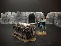 Delving Decor: Funeral Pyre (28mm/Heroic Scale) 3D Printer Model