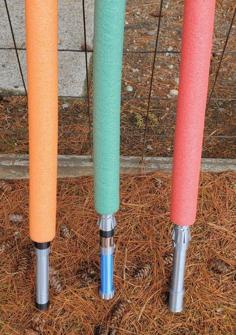 Pool Noodle Saber Handle: Mix And Match Light Saber Hilt Set 3D Printer Model