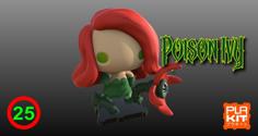 DC Poison Ivy 3D Printer Model