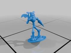 Mechanical Kaiju Skellos 3D Printer Model