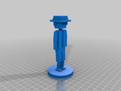 Monkey D. Luffy Figure 3D Printer Model