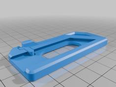 Utility Knife Keychain Without Text 3D Printer Model