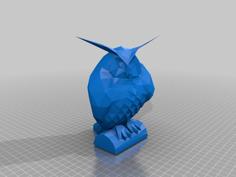 Chonky Owl 3D Printer Model