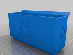 Ender 3v2 Waste Tray – Recycle Logo 3D Printer Model