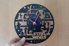 Reloj Star Wars 3D Printer Model