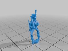 1-100 French 1807 Line Hussars 3D Printer Model