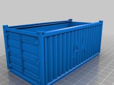 Shipping Container Battery Holder 3D Printer Model