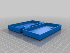 Box With Integrated Hinge And Latch 3D Printer Model