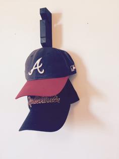 Modular Baseball Hat Rack (wall Mounted) 3D Printer Model