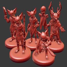 Goblin Clan Miniatures Expansion 3D Printer Model