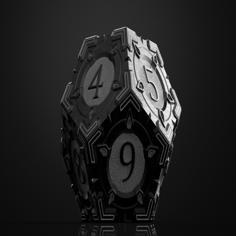 Steampunk Dice 3D Printer Model