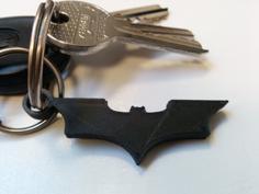 Batman Keychain 3D Printer Model