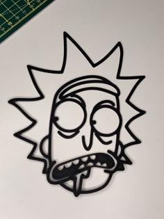 The Rickest Rick In 2.5D 3D Printer Model