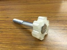 Knob For A 1/4-20 Bolt 3D Printer Model