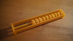 Abacus For The Board Game Tikal (10 Balls) 3D Printer Model