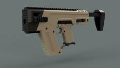 Valiant PDW Airsoft 3D Printer Model