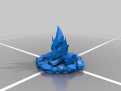 Fire Pit 3D Printer Model