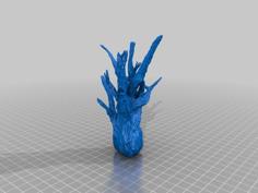 High Detail Spooky Tree 3D Printer Model