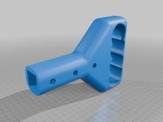 Handle For 1″ Box Section 3D Printer Model