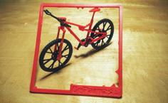 Snap-Together Model Mountain Bike 3D Printer Model