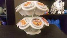 Spinning K-Cup Holder 3D Printer Model