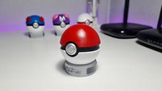 Pokeball Magnetic Clasp 3D Printer Model