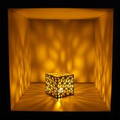 Tessellated Candle Holder 3D Printer Model