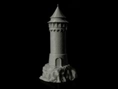 Dragon Tower 3D Printer Model